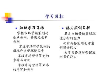 第二章 市場(chǎng)營(yíng)銷策劃的環(huán)境分析 洞察與引領(lǐng)